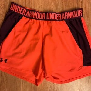 Orange/Purple Under Armour Heat Gear